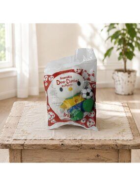 Dear Daniel Reversible McFlurry Brazil Soccer Plush 2002 New In Original Package
